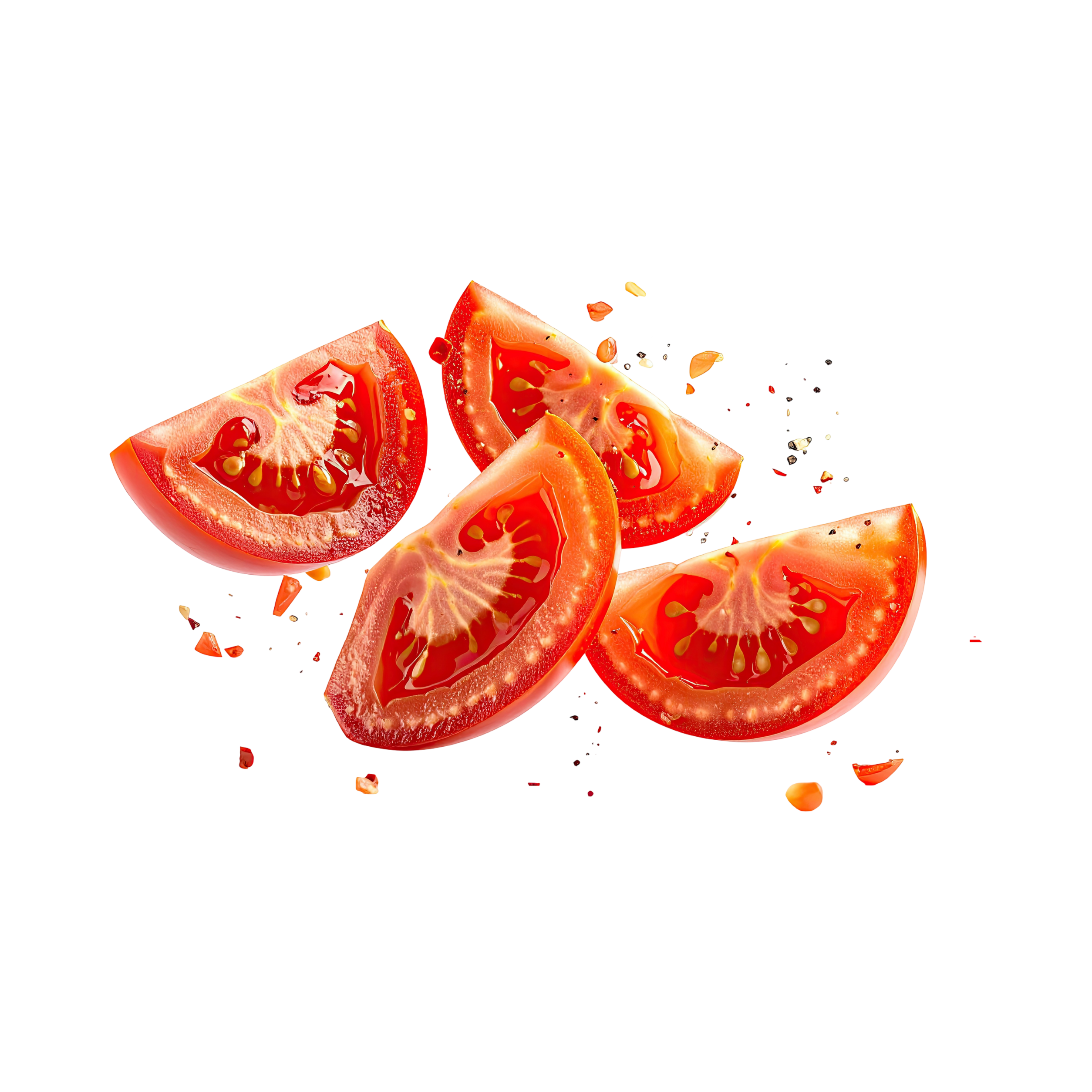 Tomato slices